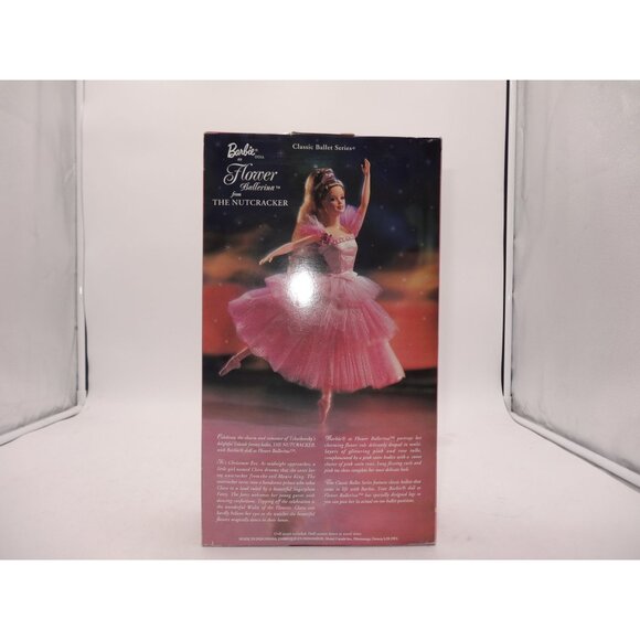 Barbie Collector Classic Ballet Series Flower Ballerina Doll Nutcracker Edition - Picture 8 of 13